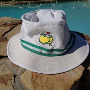 Masters White Bucket Hat Lxl New With 
